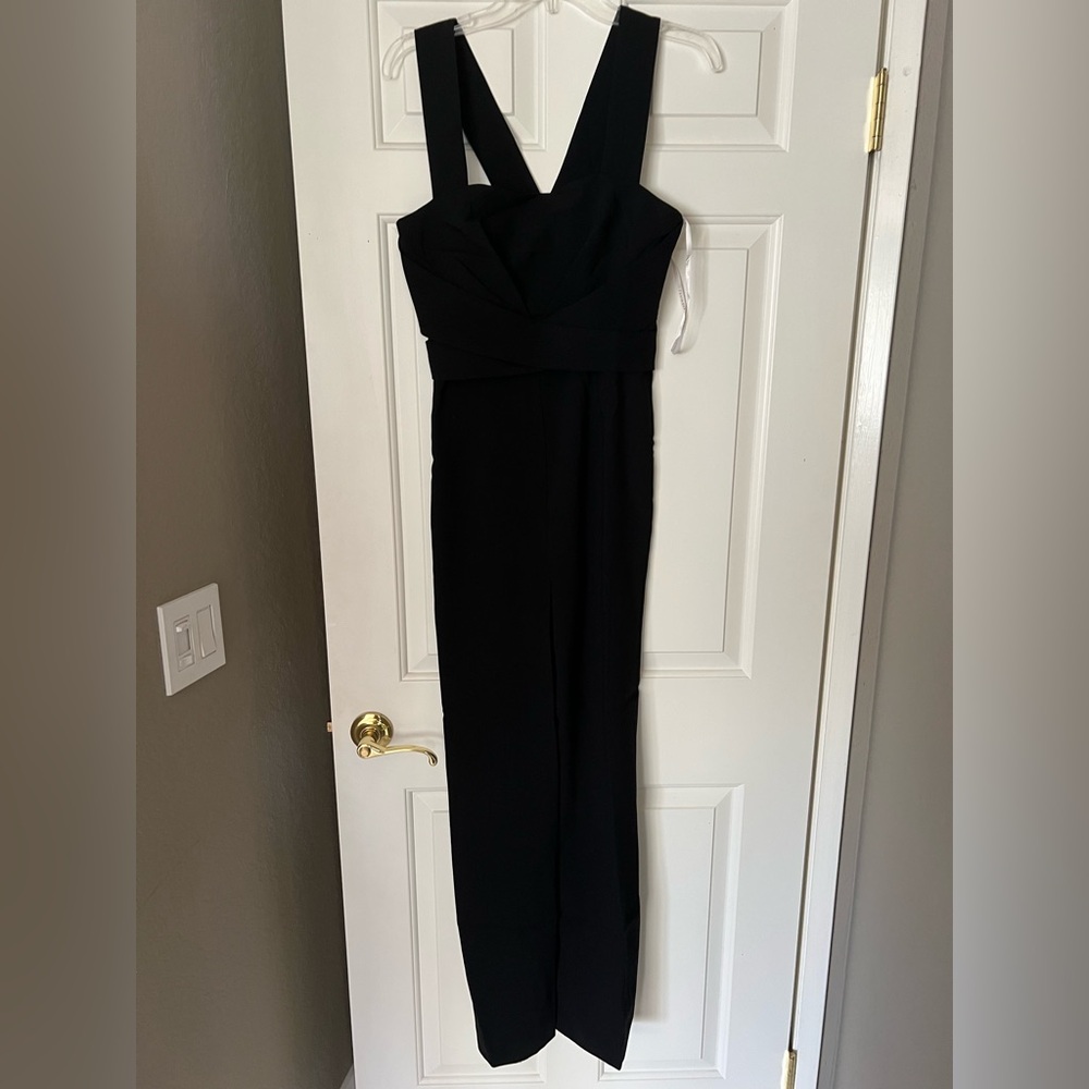 NWT Foxiedox blk jumpsuit size small
